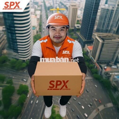 [DĨ AN]SPX TUYỂN 5 NHÂN VIÊN GIAO HÀNG LƯƠNG 14-24