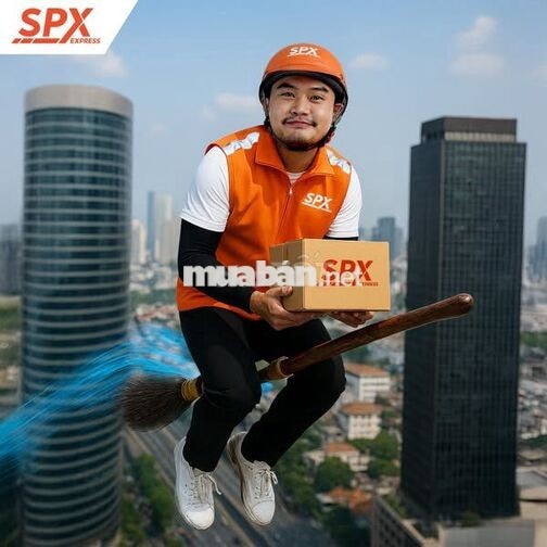 [DĨ AN]SPX TUYỂN 5 NHÂN VIÊN GIAO HÀNG LƯƠNG 14-24