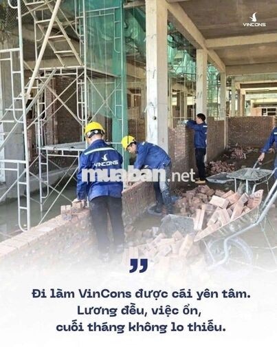 TUYỂN CÔNG NHÂN, NAM NỮ, KO YÊU CẦU KN, BAO ĂN Ở