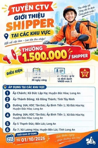 TUYỂN NAM GIAO HÀNG ĐỨC HOÀ - LONG AN