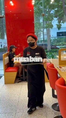 (QUẬN 10) TUYỂN 20 PHỤC VỤ_LỄ TÂN_BẾP 8 - 16TR