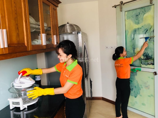 [Lương cao] Tuyển 10 Tạp Vụ, Giúp Việc Theo Giờ 