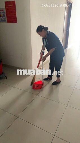 TUYỂN NHÂN VIÊN TẠP VỤ CHUNG CƯ 