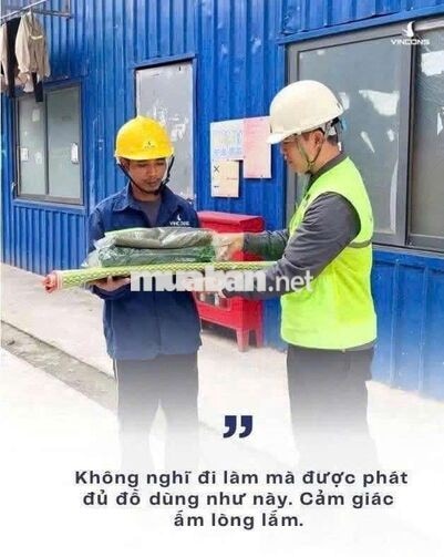 TUYỂN CÔNG NHÂN BAO ĂN Ở, KO YÊU CẦU KINH NGHIỆM