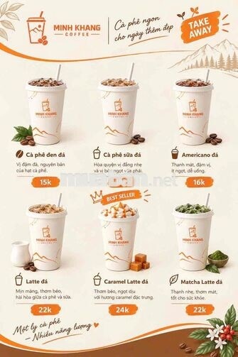 TUYỂN NHÂN VIÊN PHỤ BÁN CAFE MANG ĐI