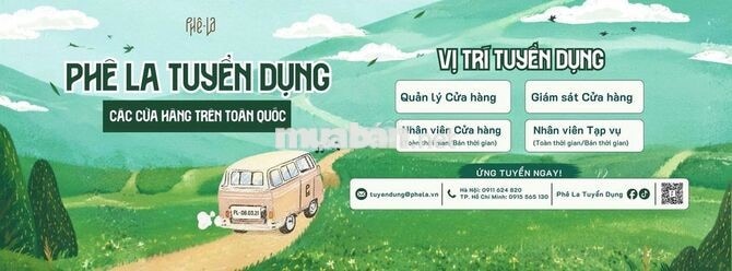PHÊ LA ĐINH LỄ - MÔ HÌNH THỦ CÔNG MỚI TUYỂN DỤNG