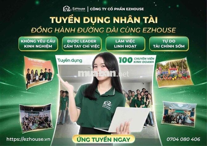 CHUYÊN VIÊN KINH DOANH CĂN HỘ DỊCH VỤ