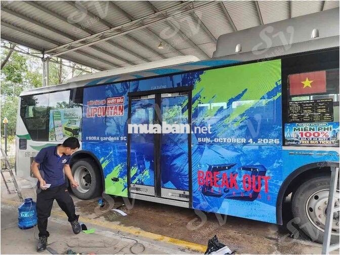 THỢ QUẢNG CÁO BAO CƠM TRƯA XĂNG XE