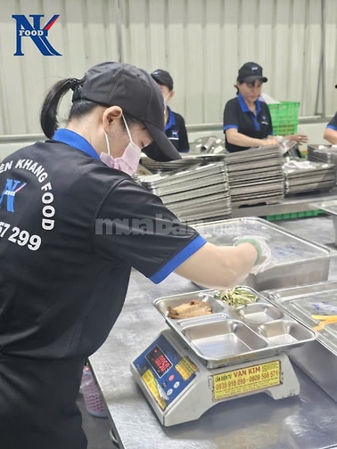 Lao động phổ thông ngành suất ăn công nghiệp
