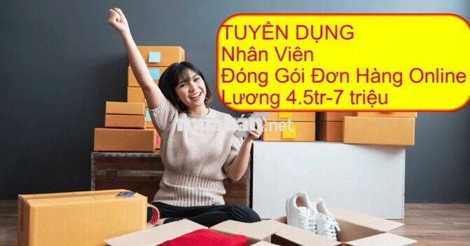 TUYỂN 2 NHÂN VIÊN XỬ LÝ ĐƠN HÀNG SÀN TMDT