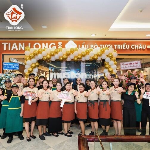 TIAN LONG BCONS DĨ AN KHAI TRƯƠNG TUYỂN 50 PHỤ BẾP