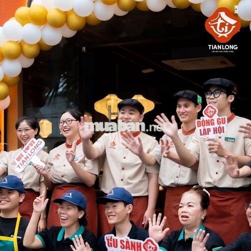 TIAN LONG BCONS DĨ AN KHAI TRƯƠNG TUYỂN 50 PHỤ BẾP
