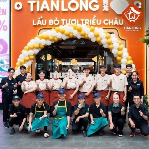 TIAN LONG BCONS DĨ AN KHAI TRƯƠNG TUYỂN 50 PHỤ BẾP