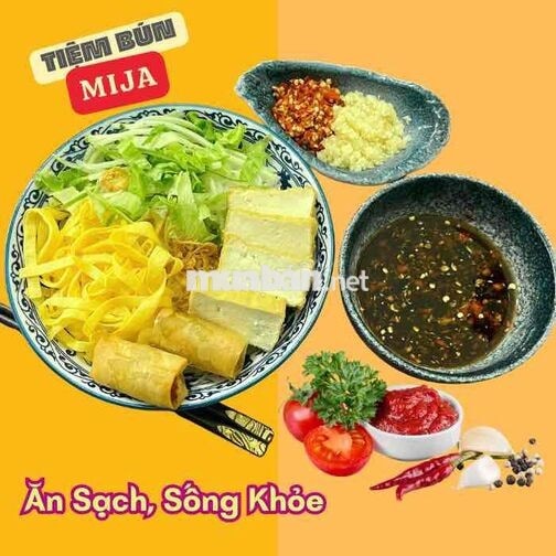 Tiệm bún Mija tuyển nhân viên bán hàng parttime