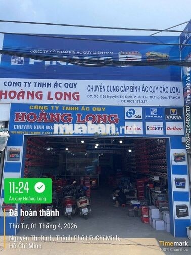 TUYỂN 02 NHÂN VIÊN GIAO HÀNG, LẮP ĐẶT BÌNH ẮC QUY