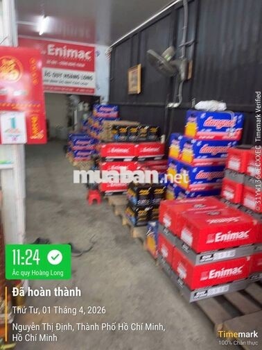 TUYỂN 02 NHÂN VIÊN GIAO HÀNG, LẮP ĐẶT BÌNH ẮC QUY