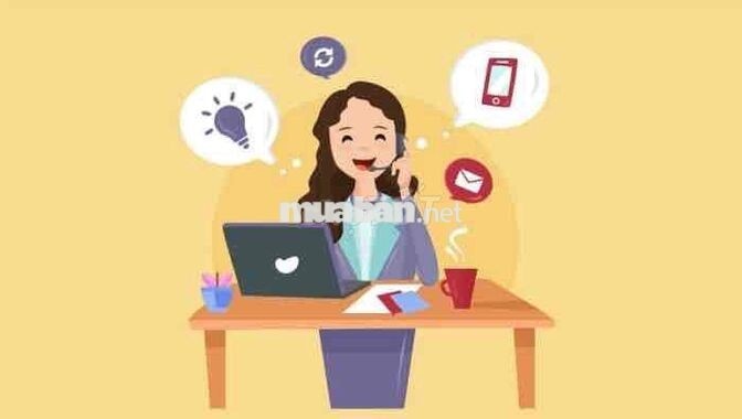 Tuyển nhân viên lễ tân & phụ bán hàng