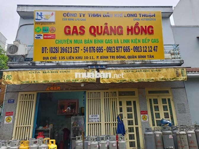 Tuyển nhân viên giao Gas Quảng Hồng 