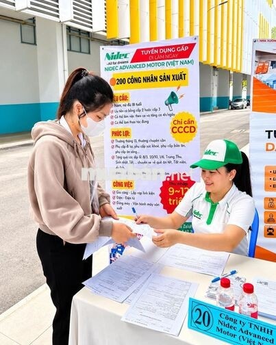 NIDEC ADVANCED MOTOR TUYỂN CHÍNH THỨC VÀ THỜI VỤ