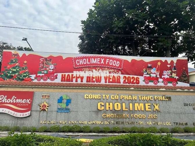 CHOLIMEX Vĩnh Lộc tuyển dụng thời vụ dài hạn
