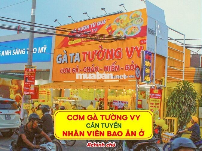✅QUÁN CƠM CẦN NV PHỤ BAO ĂN Ở+ 8Tr3-10Tr9 +BHXH✅