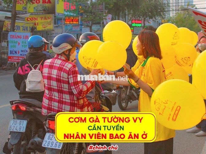 ✅QUÁN CƠM CẦN NV PHỤ BAO ĂN Ở+ 8Tr3-10Tr9 +BHXH✅