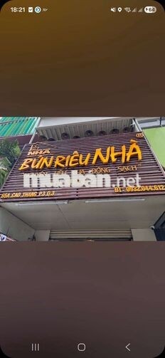 BÚN RIÊU NHÀ TUYỂN DỤNG QUẦY MÚC- PHỤC VỤ- PHỤ BẾP