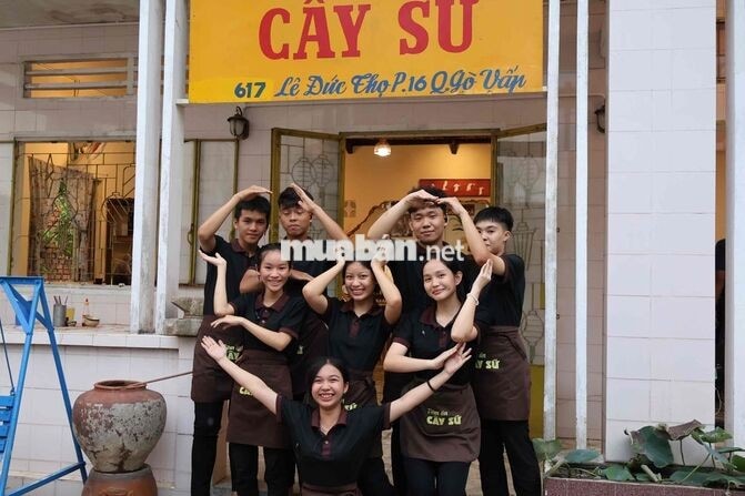 TIỆM ĂN CÂY SỨ TUYỂN DỤNG
