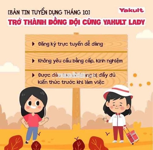 YAKUL LADY [KHÔNG CẦN KINH NGHIỆM, FREE ĐÀO TẠO]