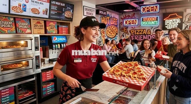 PIZZA HUT D2 - THẢO ĐIỀN TUYỂN DỤNG PART TIME 