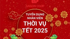 [HCM] TẾT TẾT TẾT ĐẾN! ĐÓN TẾT CO.OPMART TUYỂN 84 NHÂN VIÊN LÀM TẾT